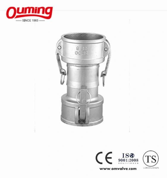 Dn25 High Pressure Stainless Steel Double Famale Camlock Disconnect Shaft Quick Coupling