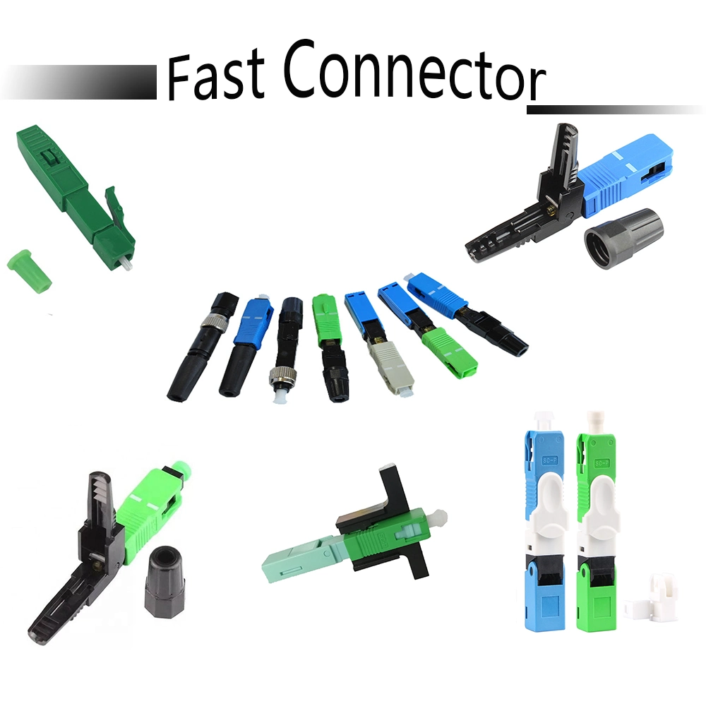 FTTH Fiber Optic Fast Connector ESC250d Sc Upc Fiber Optic Quick Connector FTTH Fast Connector
