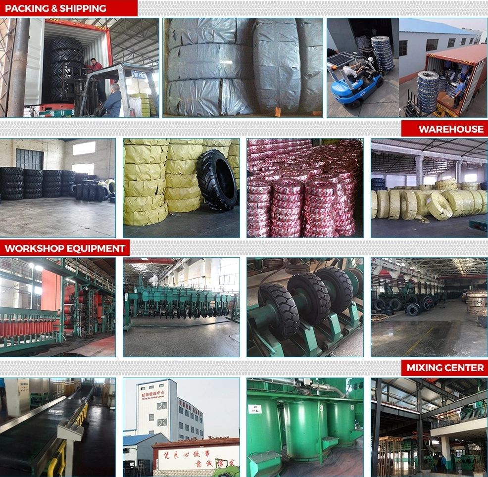 Factory Supplier Industrial Pneumatic Tyres, Forklift Tyres 6.00-9 600-9