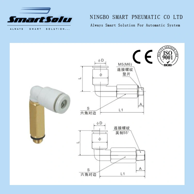 Kb2w Series High Quality Miniature Pneumatic Quick Coupling