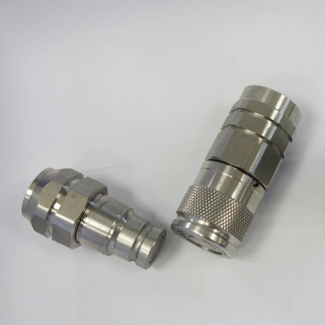 Naiwo Factory Flat Face Quick Disconnects Coupling Double Shut off
