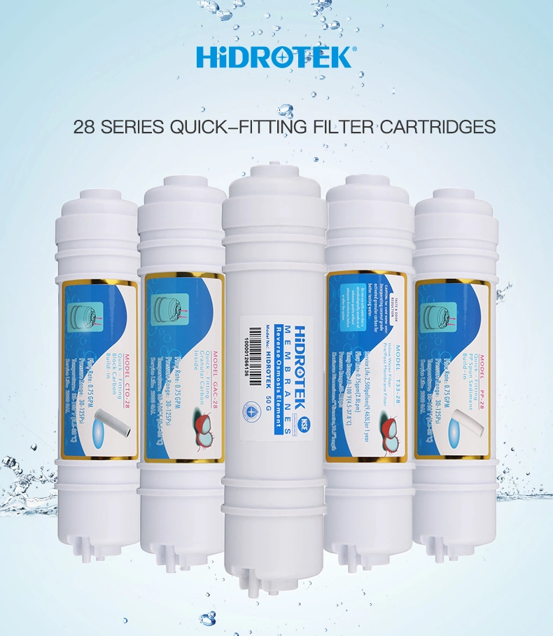 Quick-Fitting Inline Filter Cartridges