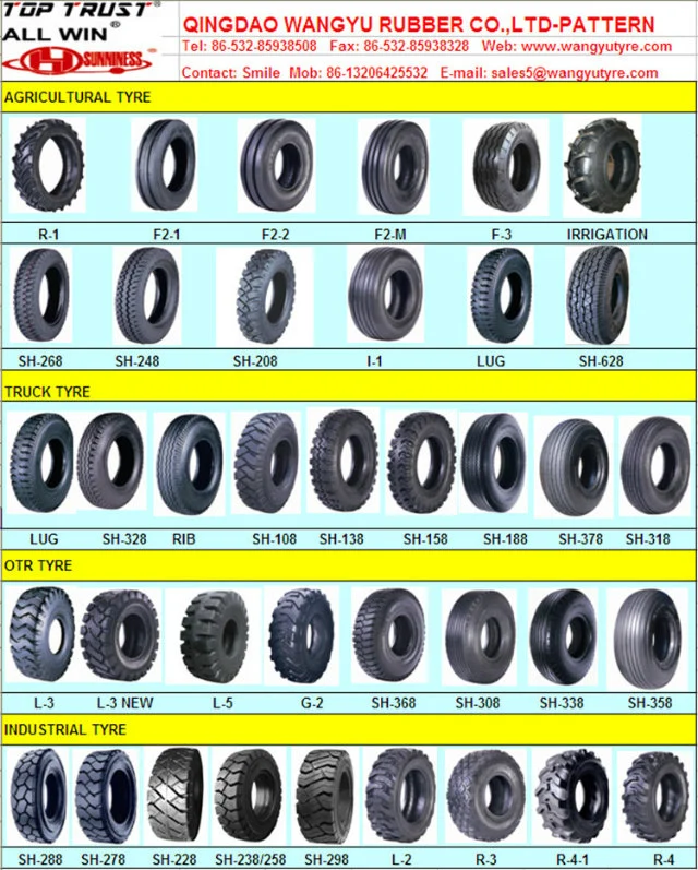 Size 700-9 Industrial Tyre for Warehouse Lift Pneumatic Nylon Tyre for Forklift