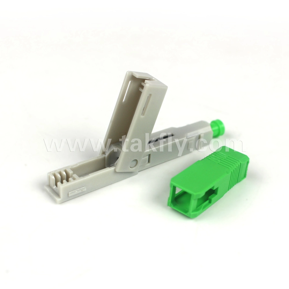 FTTH Sc Fiber Optic Fast Connector Quick Field Assembly Fast Connector