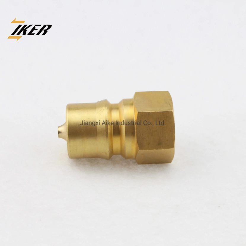 Parker 60 Series Brass Material Medium Pressure Pneumatic and Hydraulic Quick Coupling