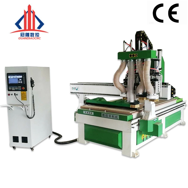 Pneumatic Tool Change Wood CNC Router for Furniture Making