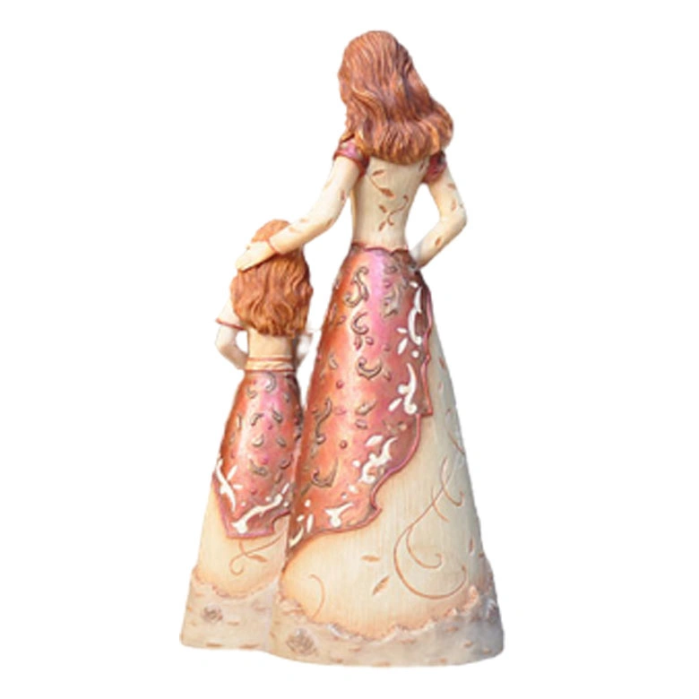 Best Gift Hand-Painted Family Figurines Sculptures Statues for Home Decoration