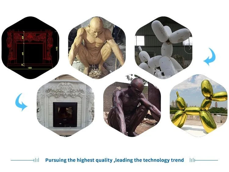 Landscape Decoration Life Size Antique Bronze Stag Statue