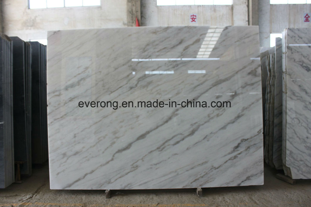 Natural Marble Stone Marble Paving Tile/Guangxi White Marble Stone