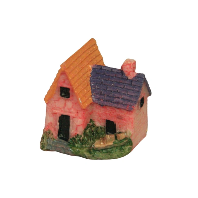 Miniature Fairy Garden Stone House Mini Resin House Fairy Cottage House for Garden