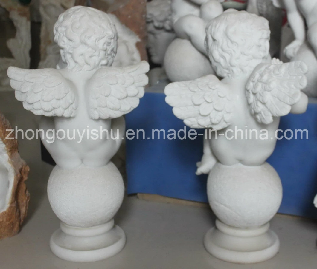 Marble Statues Sculptures of Four Seasons, The Four Cherubs, Little Angel