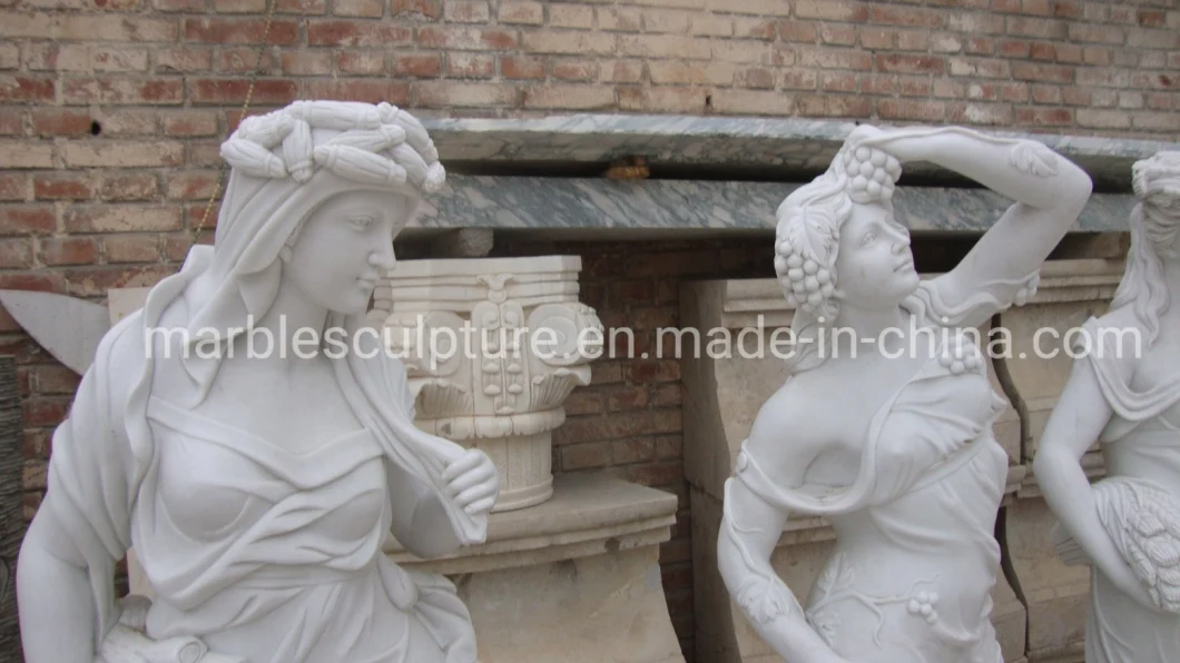 Popular Selling Customized Four Season Marble Statue (SY-MS160)