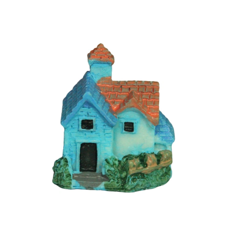 Miniature Fairy Garden Stone House Mini Resin House Fairy Cottage House for Garden