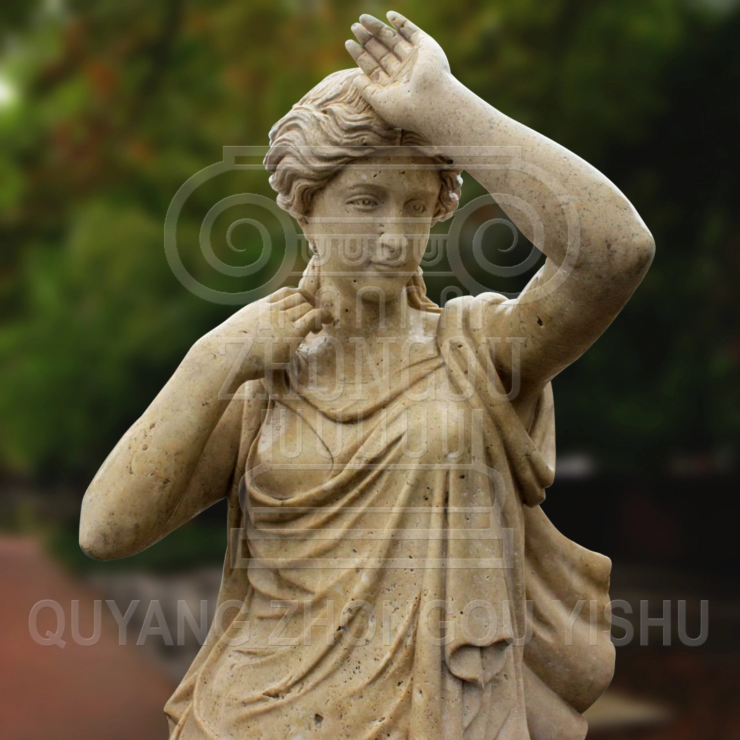 Marble Stone Granite Carving Four Season God Statue, Garden Decoration Bacchus Sculpture