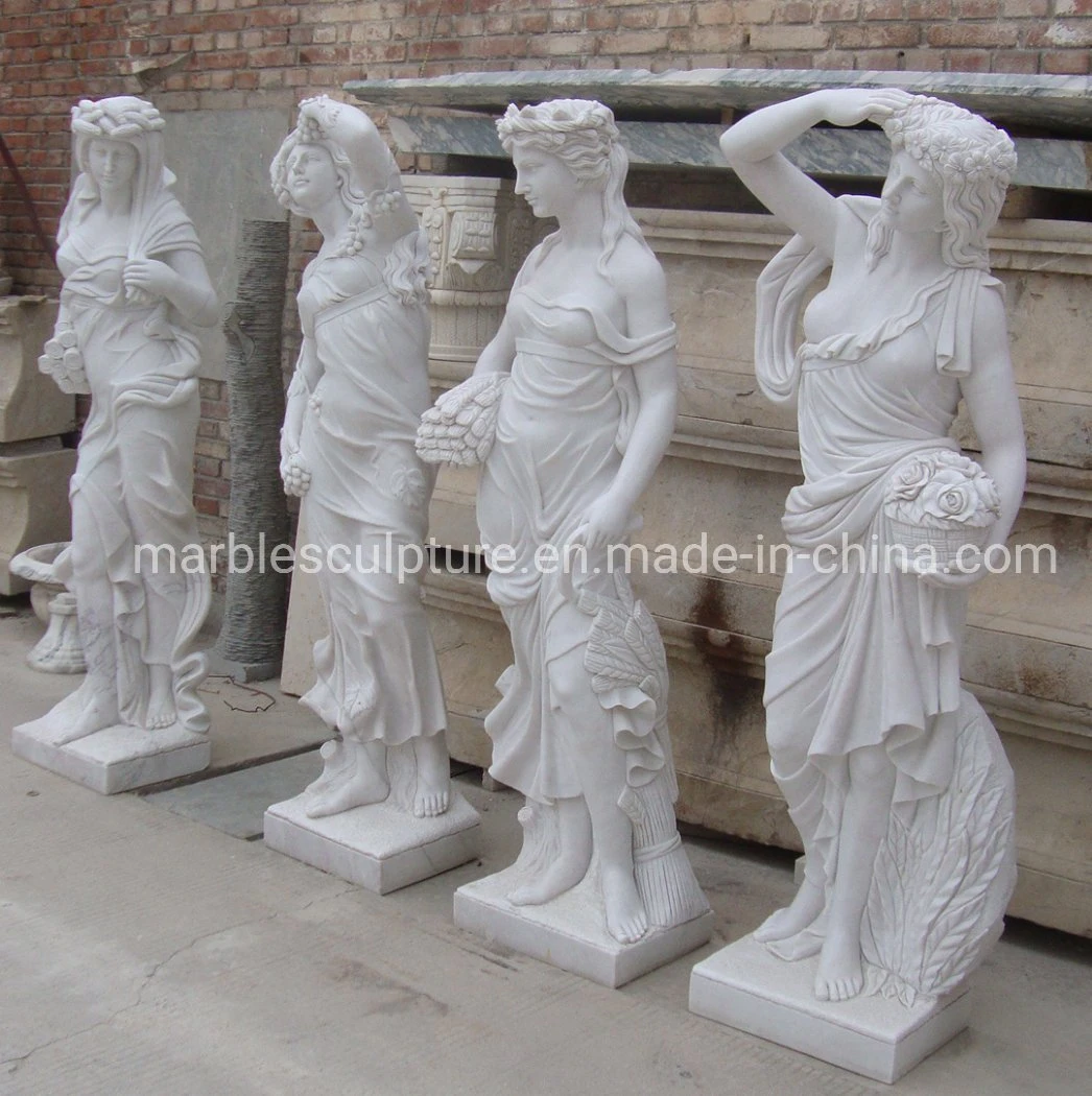 Popular Selling Customized Four Season Marble Statue (SY-MS160)