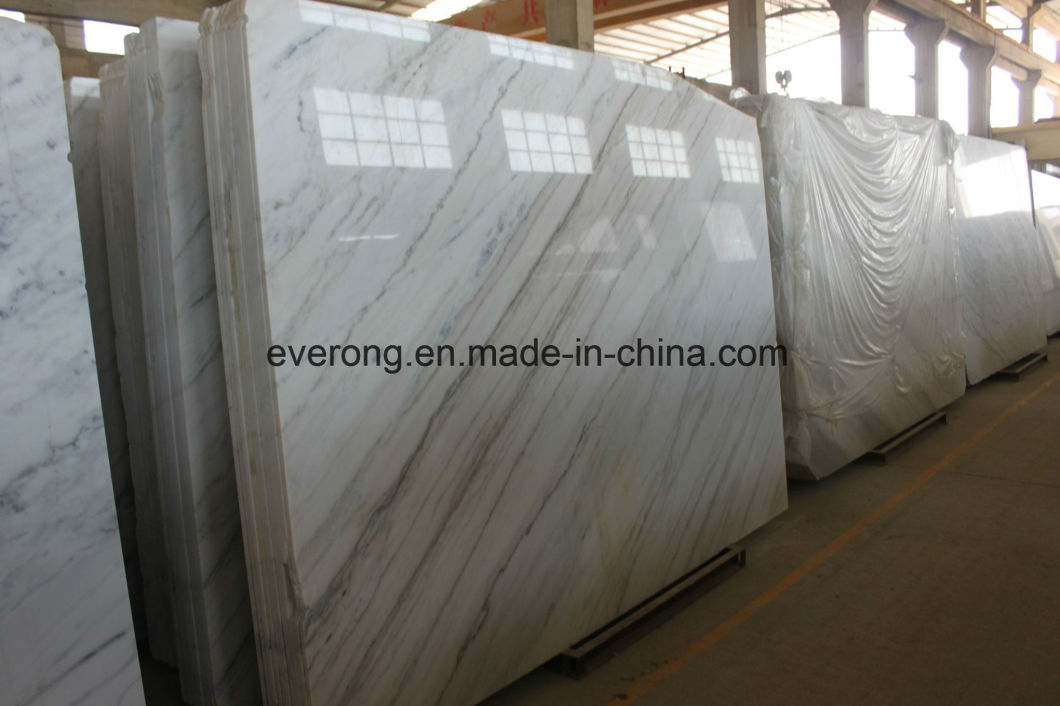 Natural Marble Stone Marble Paving Tile/Guangxi White Marble Stone