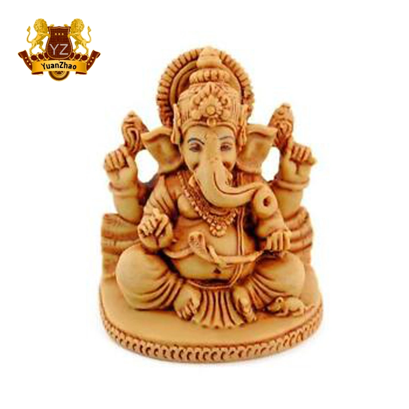 Buy From China Factory Resin Fiberglass Ganesha Statues in Sculpture for Indoor Outdoor Decoration