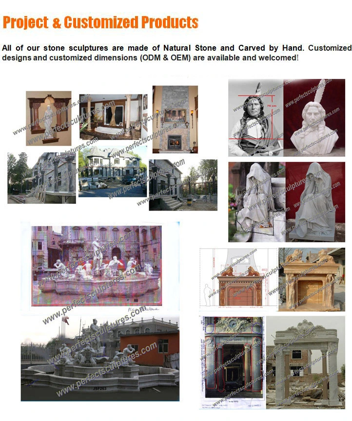Custom Stone Marble Cemetery Statue Memorials Angel Monument for Graveyard Sculpture (SY-X1004)