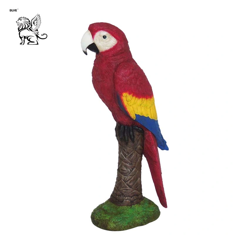 Facyory Life Size Parrot Statue Fiberglass Bird Sculpture Fsg-05