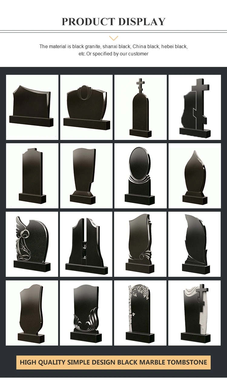 Monument-and-Gravestone Shanxi Black China Black Granite