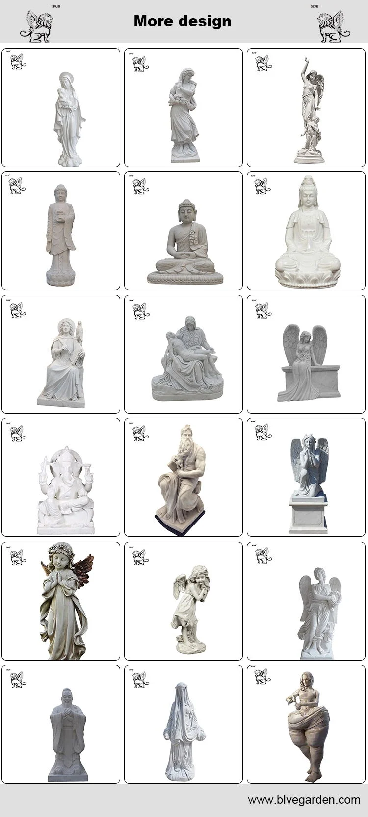 Famous Western Figure David Marble Sculpture Statue Mfsg-29