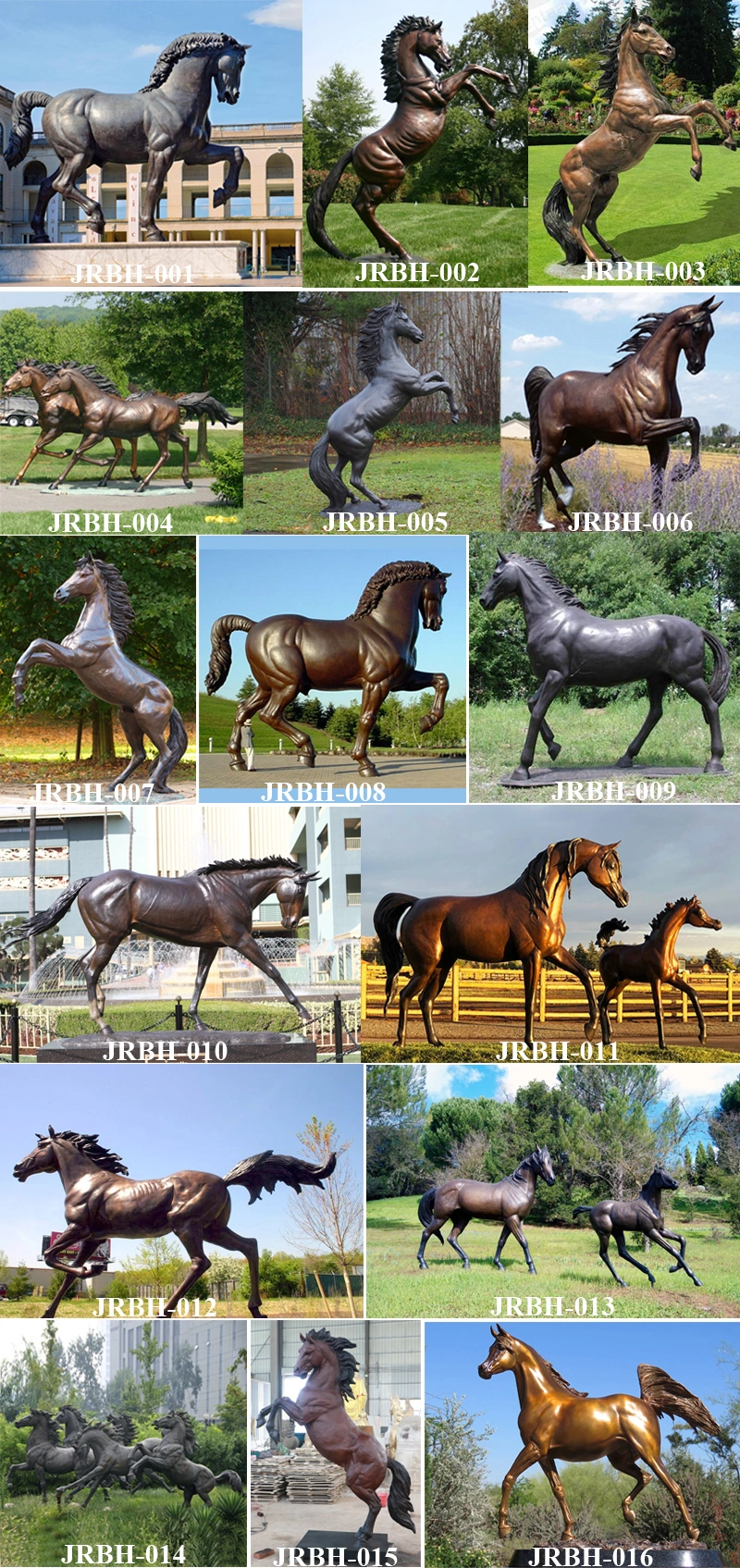 Life Size Antique Bronze Horse Statues