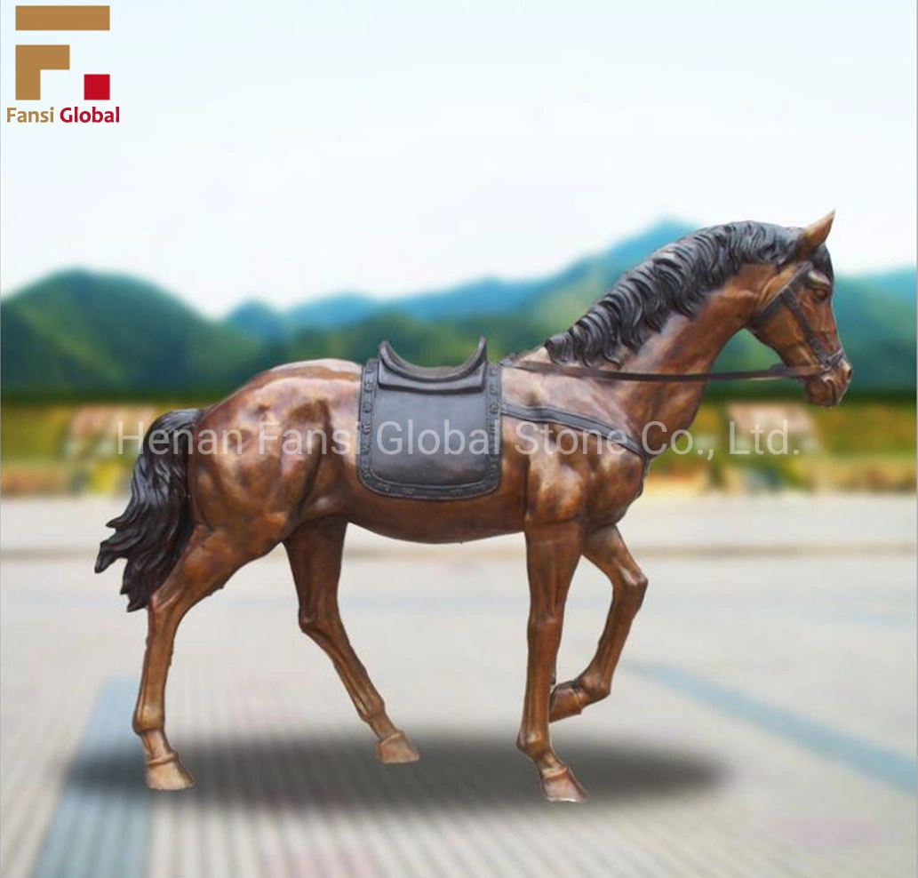 Custom Garden Animal Bronze Horse Statues Metal Sculpture Life Size Bronze Horse Statue (GSBR-534)