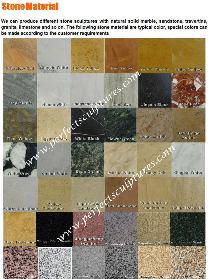 Outdoor Garden Decoration Famous Design Female Stone Marble Four Season Statue (SY-X1898)