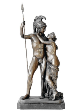 Myth Collection Sculpture Home Decor Ares and Aphrodite Bronze Statues