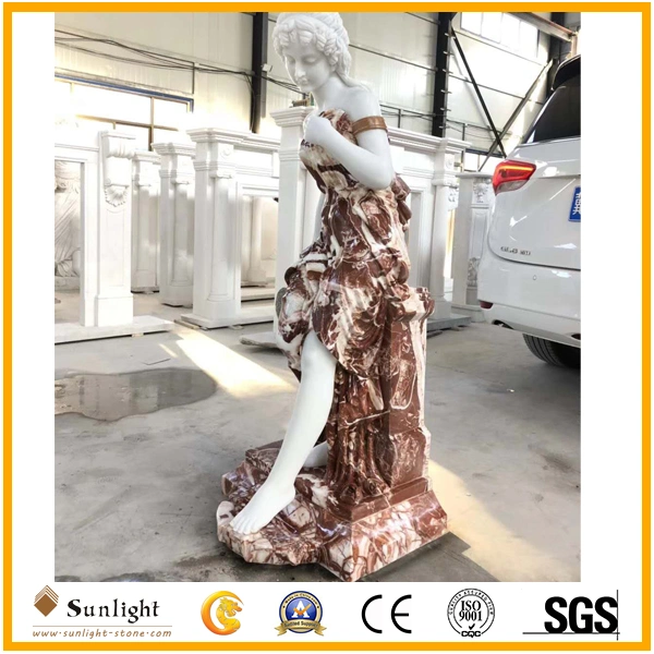 on Sale Garden Decoration Four Season White Marble Stone Carving Statues Sculpture