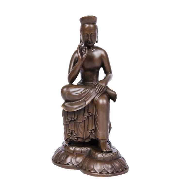 Meditative Buddha Statues Bronze Sculptures Home Decor