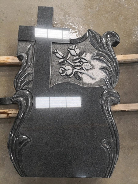 Fast Delivery Quality Assurance G654 Padang Dark Black Granite Tombstone/Monument