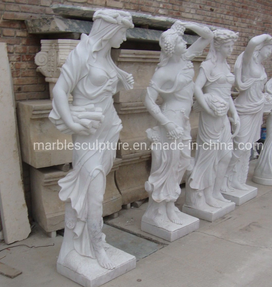 Popular Selling Customized Four Season Marble Statue (SY-MS160)