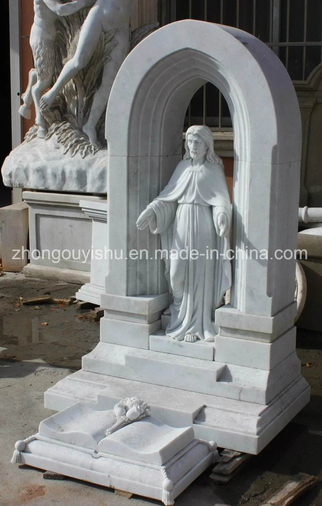 Marble Tombstones with Jesus, Monuments