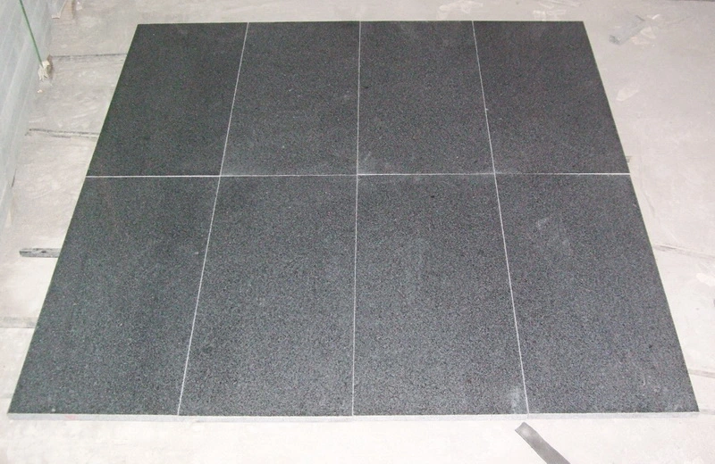 G654 Dark Granite Sesame Grey Paving Stone Granite Kerbstone for Landscaping Granite Tile Slab Slate Marble