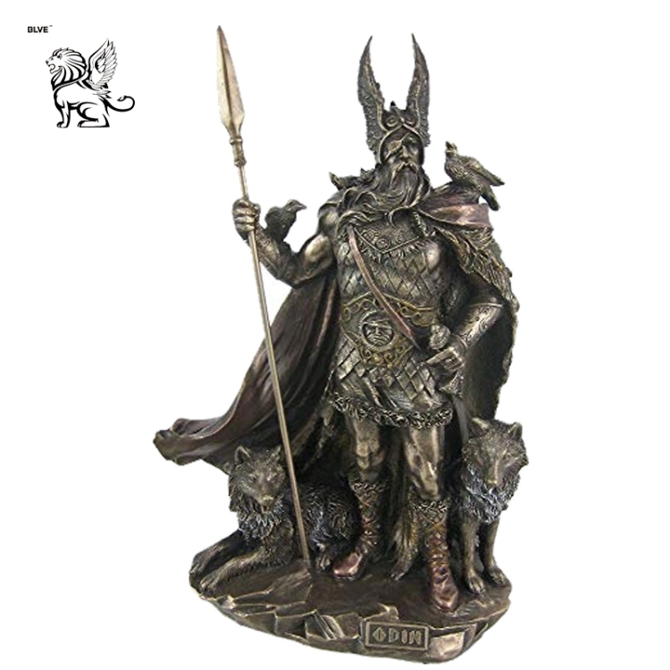 Life Size Greek God Statues Bronze Odin Sculpture Bsg-135