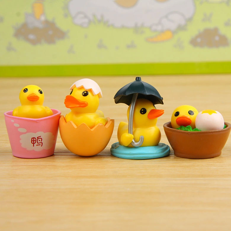 OEM Fairy Garden Accessories Miniature Figurine Duck Pond Miniature Garden Fairy Set