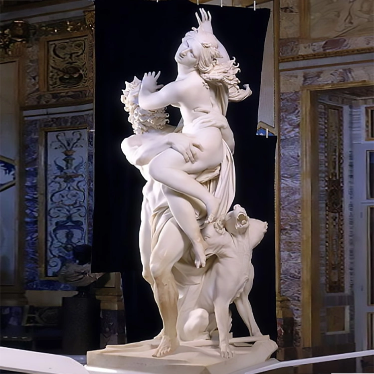 Detail From Ratto Di Proserpina Gian Lorenzo Bernini Marble Sculptures