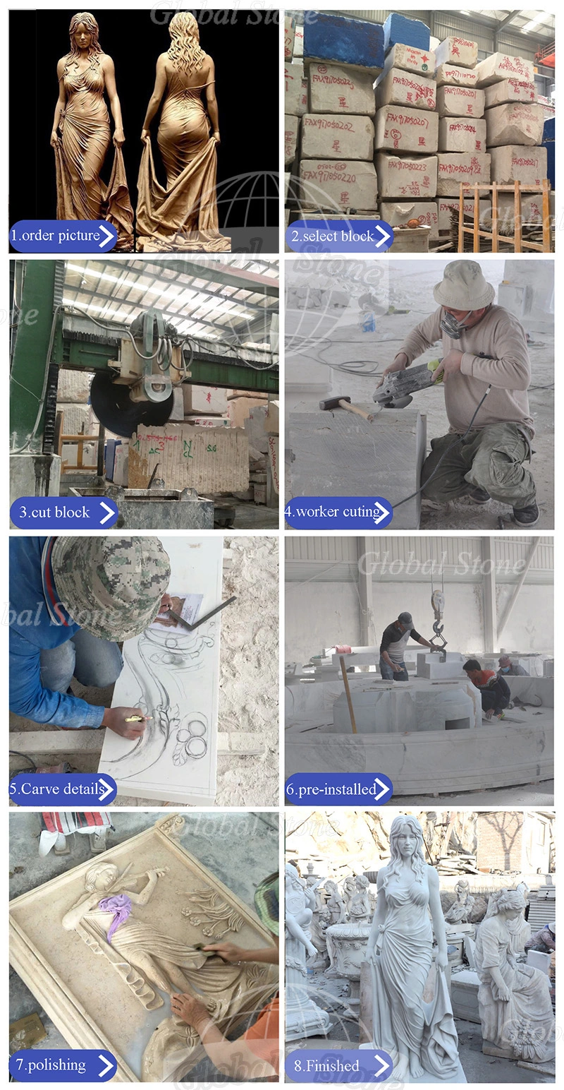 Factory Direct Sale Outdoor Marble Jesus Christ Statues (GSS-241)