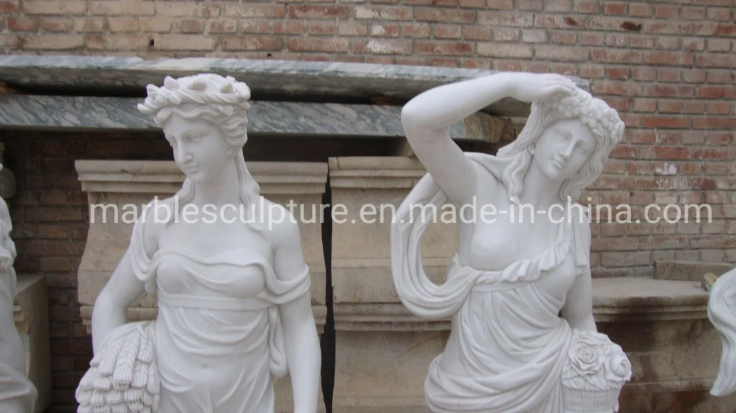 Popular Selling Customized Four Season Marble Statue (SY-MS160)