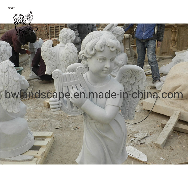 Factory Life Size Kid Figure Statue Stone Sculpture Marble Sculpture Price Mfsc-018