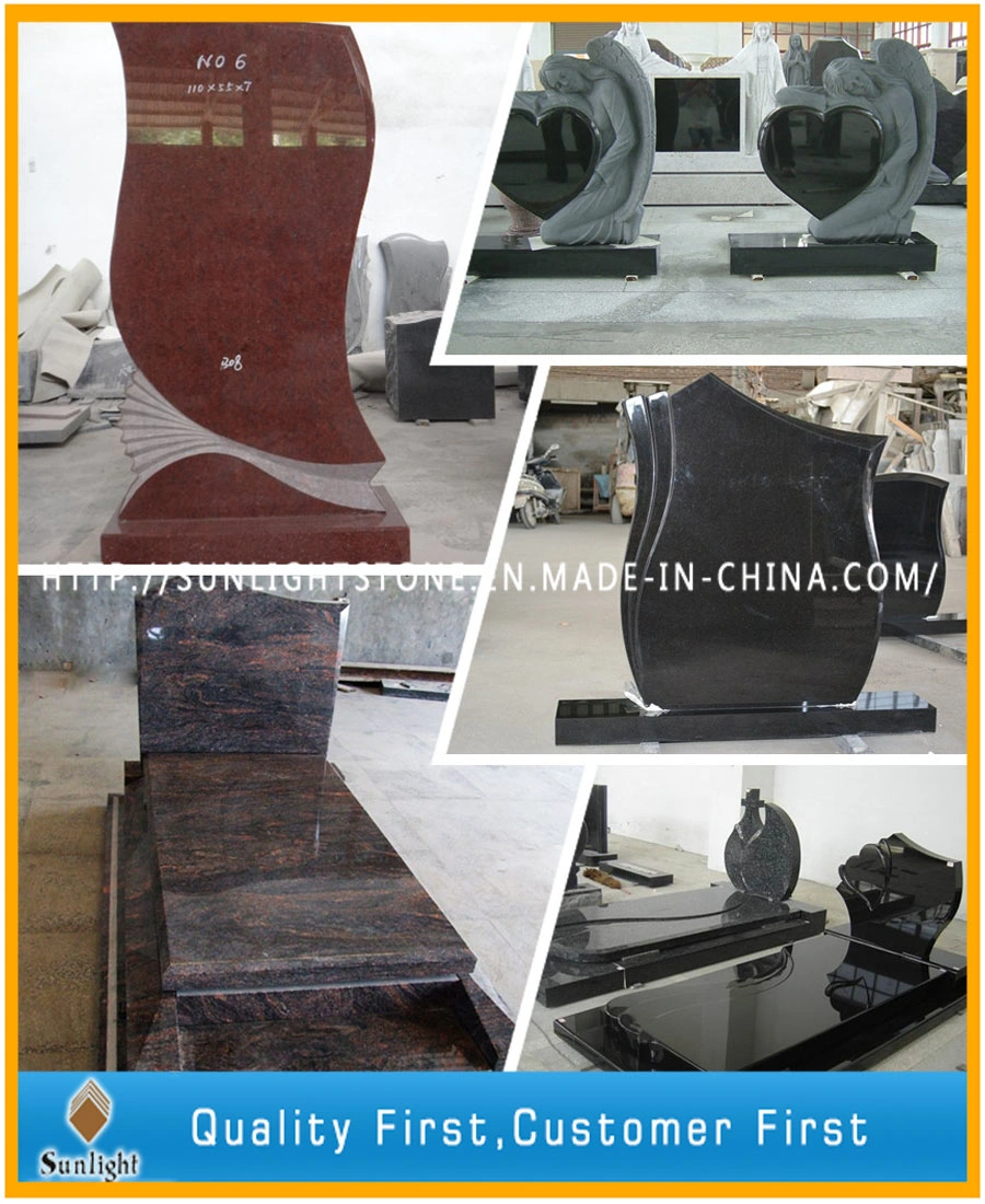 Himalaya Red Granite Stone Tombstone Monument Xiamen