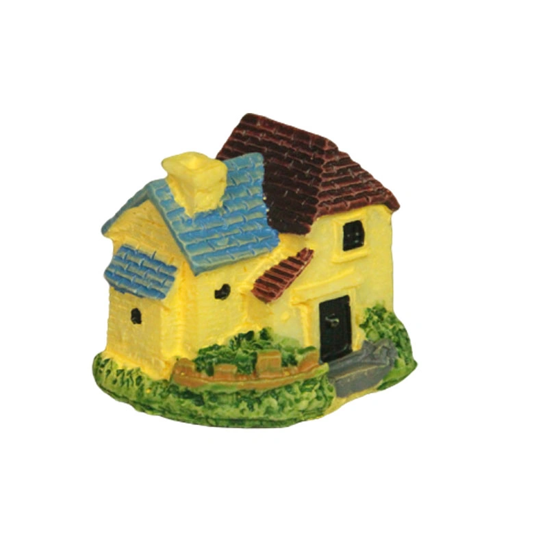 Miniature Fairy Garden Stone House Mini Resin House Fairy Cottage House for Garden