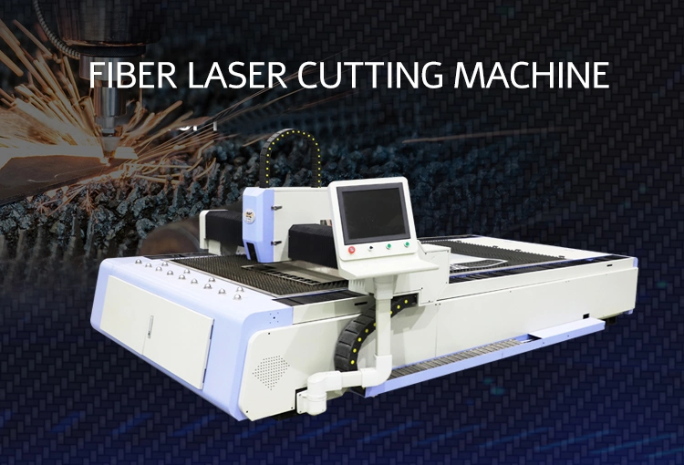 500W 750W 1000W Fiber Laser Cutting Metal Machine CNC Metal Cutting Machine