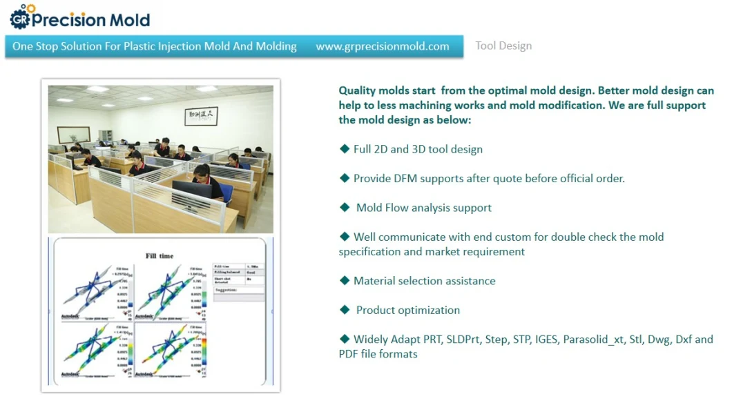 Gr Mold The Expert of Plastic Injection Mold Aluminium & Zinc Die Casting Mold and Products Manufacturer