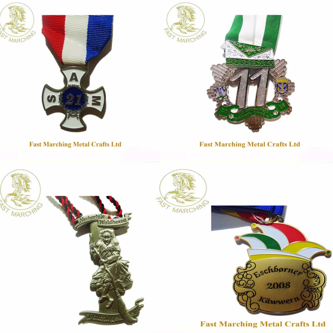 Wholesale Good Quality Custom Blank Metal Die Cast Medals