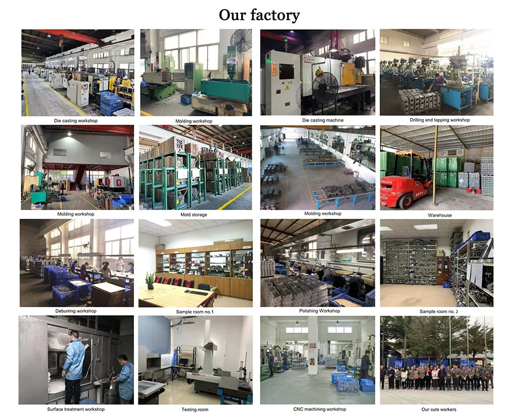 Customized Manufacturer Steel Custom Investment Die Casting Aluminum Parts