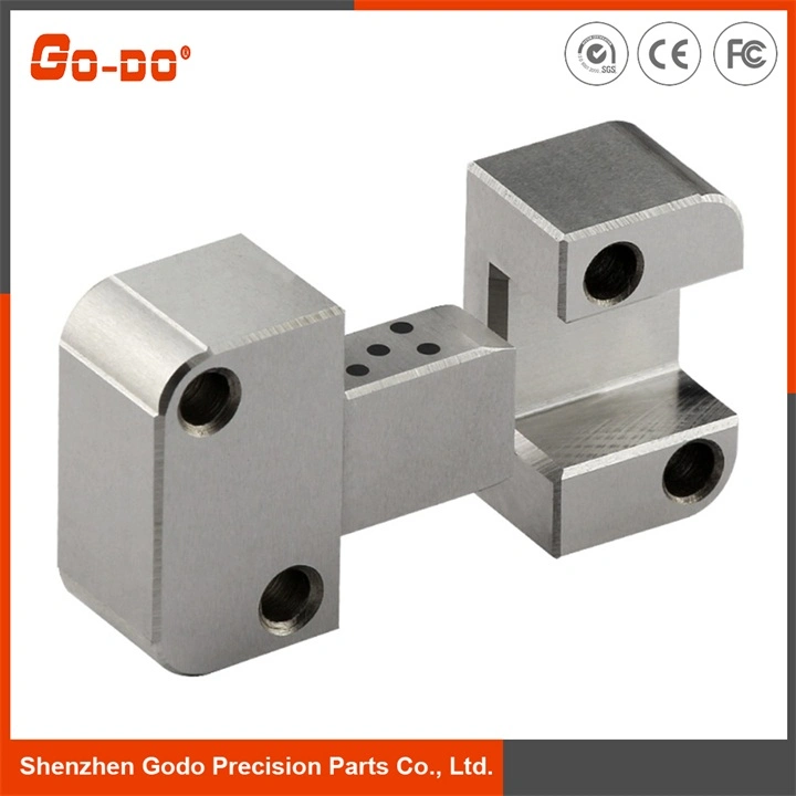 CNC Machining/Machined/Machinery Part, Mould Square Interlock with Die Casting Part