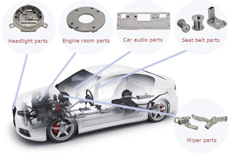 Manufacturer Professional OEM Motorcycle Parts Investment Aluminum Die Casting Parts Die Casting