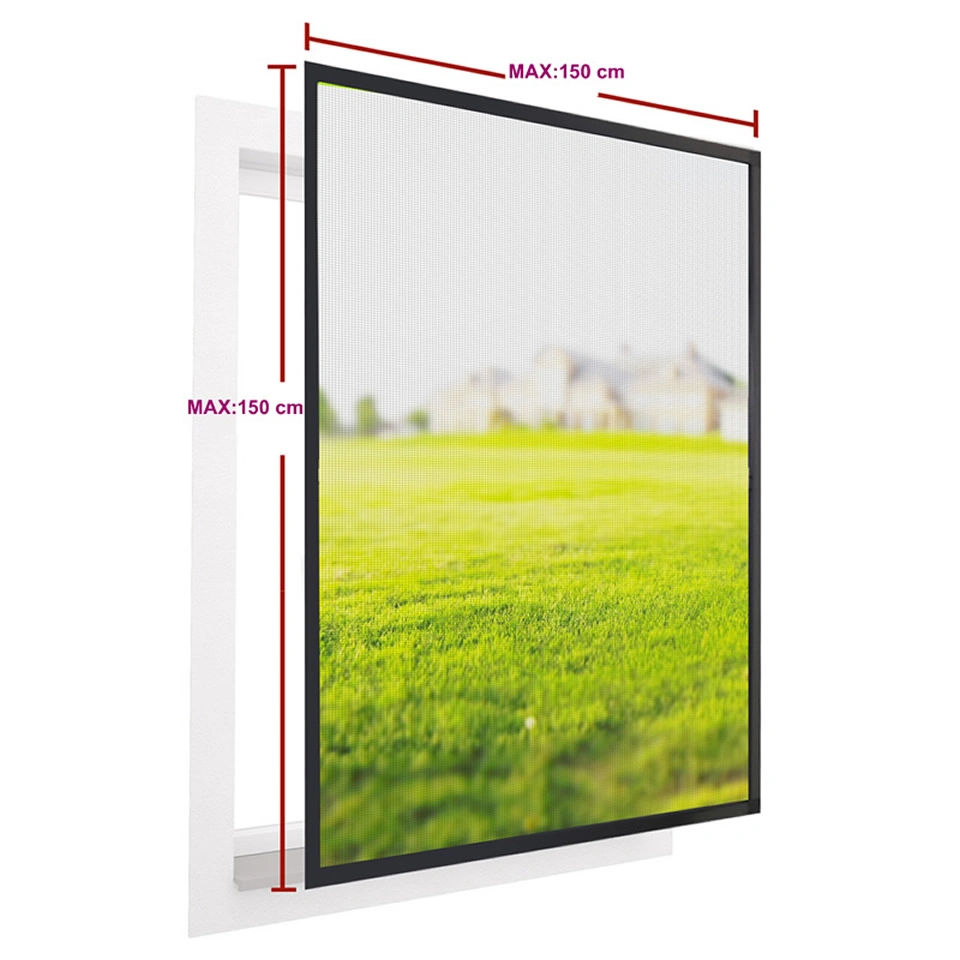 Mosquito Net Screen Window with Aluminum Frame
